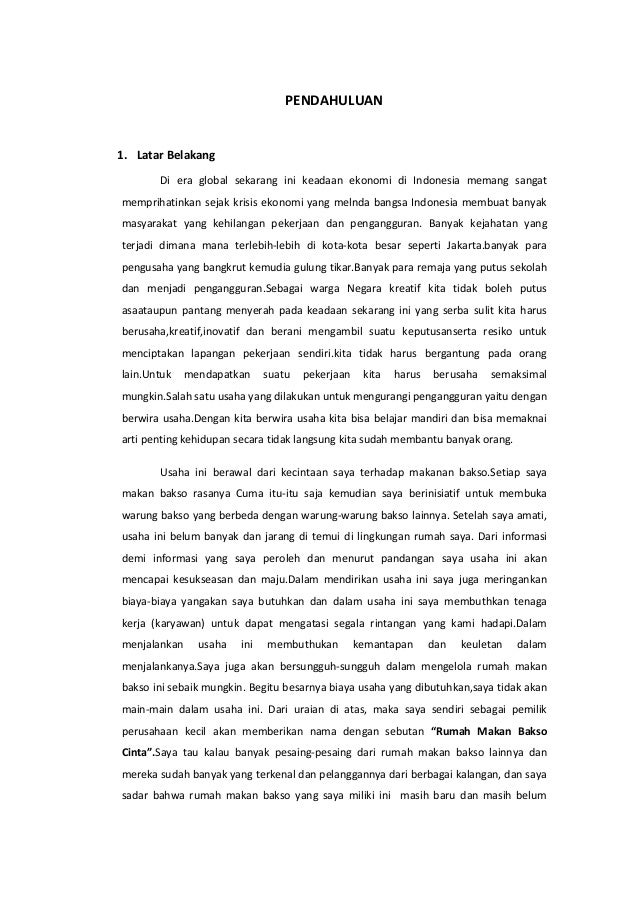 Makalah Kewirausahaan