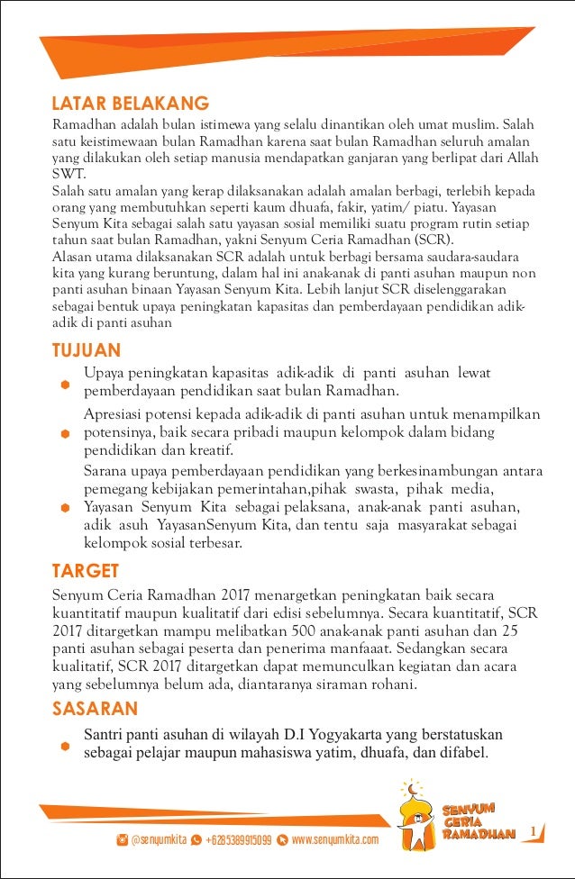 Proposal SCR 2017