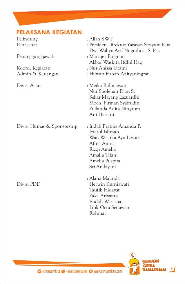 Proposal SCR 2017