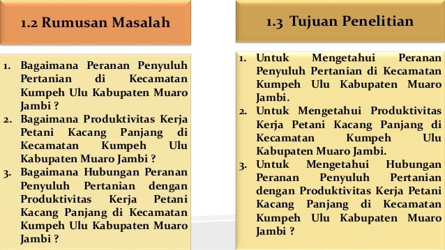 Proposal Skripsi Jurusan Agribisnis Fakultas Pertanian Universitas Ja