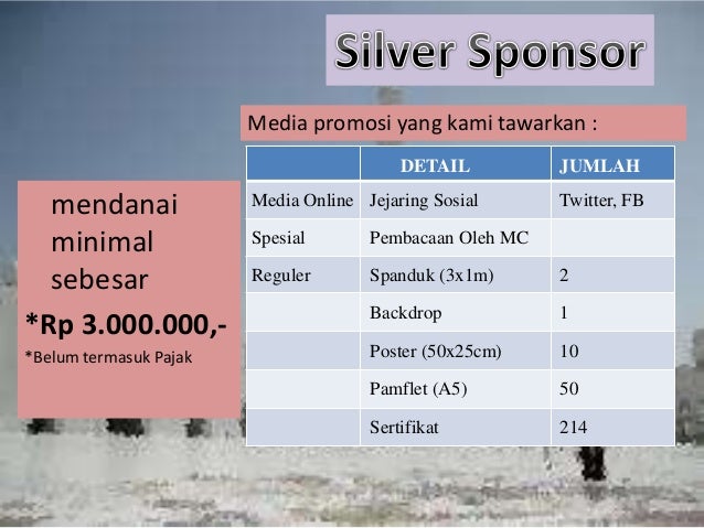 [Proposal] Sponsorhip @Talkshow Stop Wishing Start Doing
