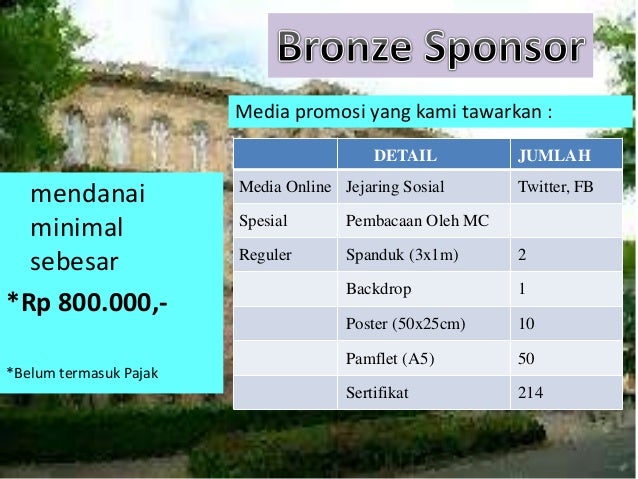 [Proposal] Sponsorhip @Talkshow Stop Wishing Start Doing