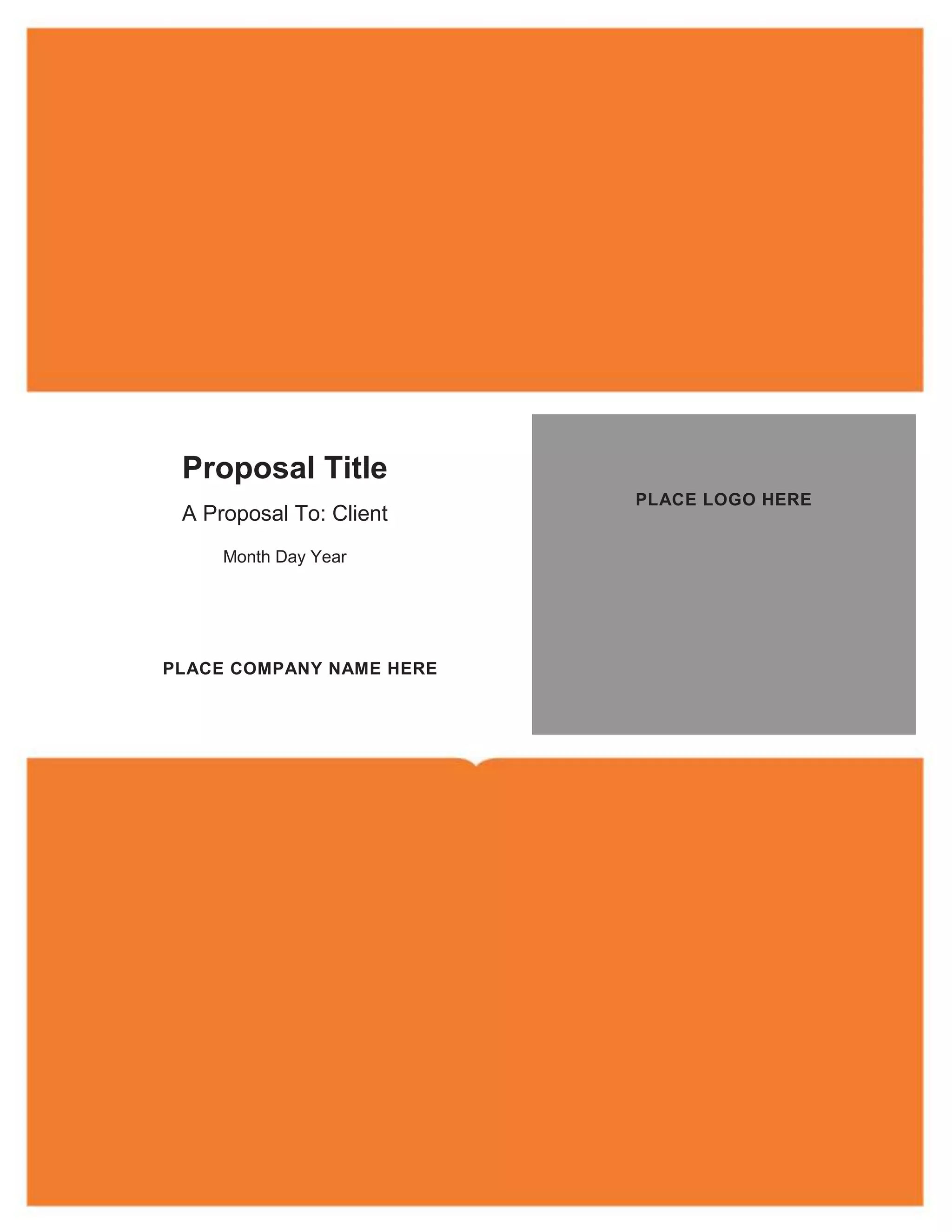 Sample Project Proposal Template by Fida Karim | DOCX
