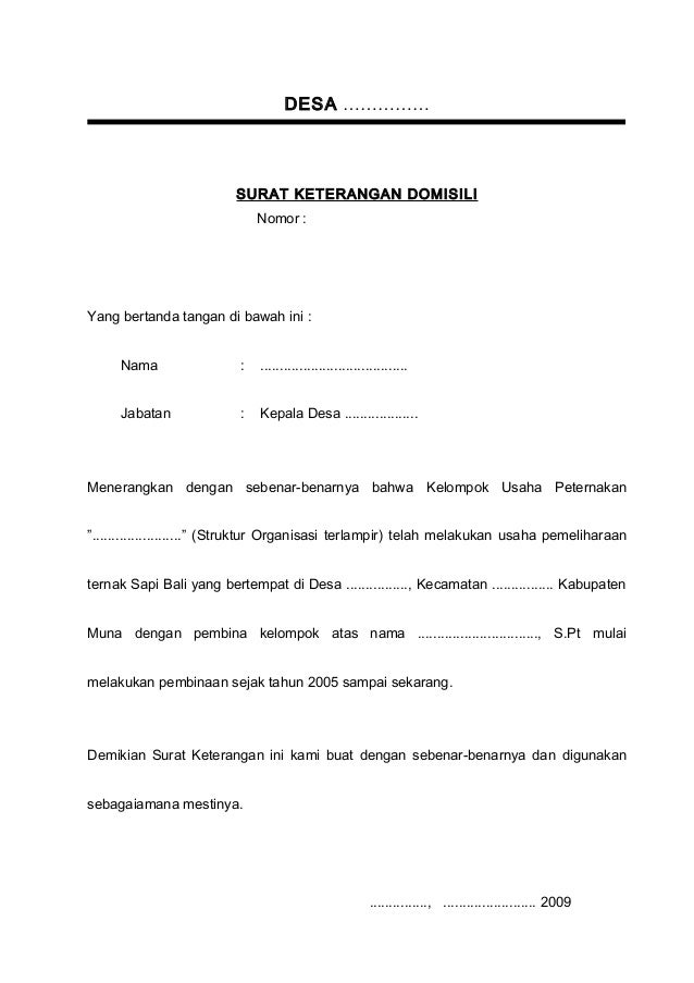 Proposal Ternak Sapi