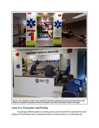 Proposal to establish a new training center for Multi Agency EMS ...