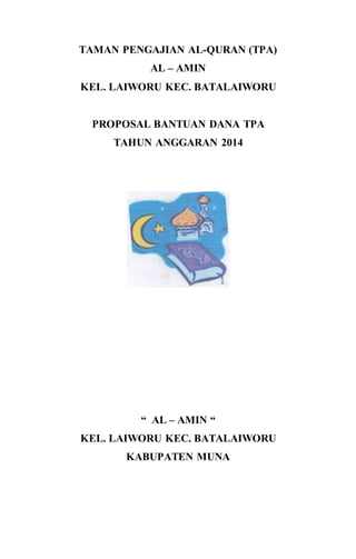 Proposal tpa al amin | PDF