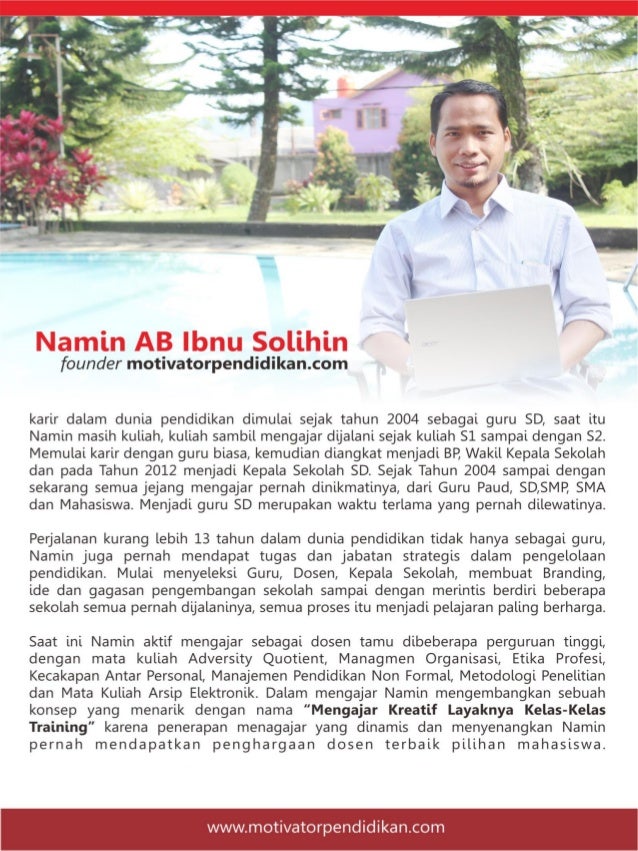 Proposal Training Seminar dan Motivator