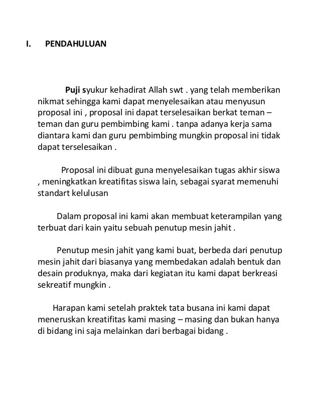 Contoh Pendahuluan Laporan Ujian Praktek - Guru Luring