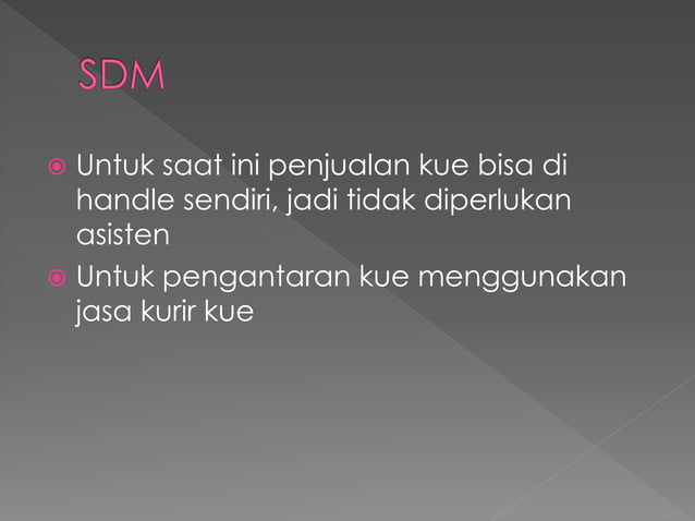 Proposal Usaha Kue Online Ppt