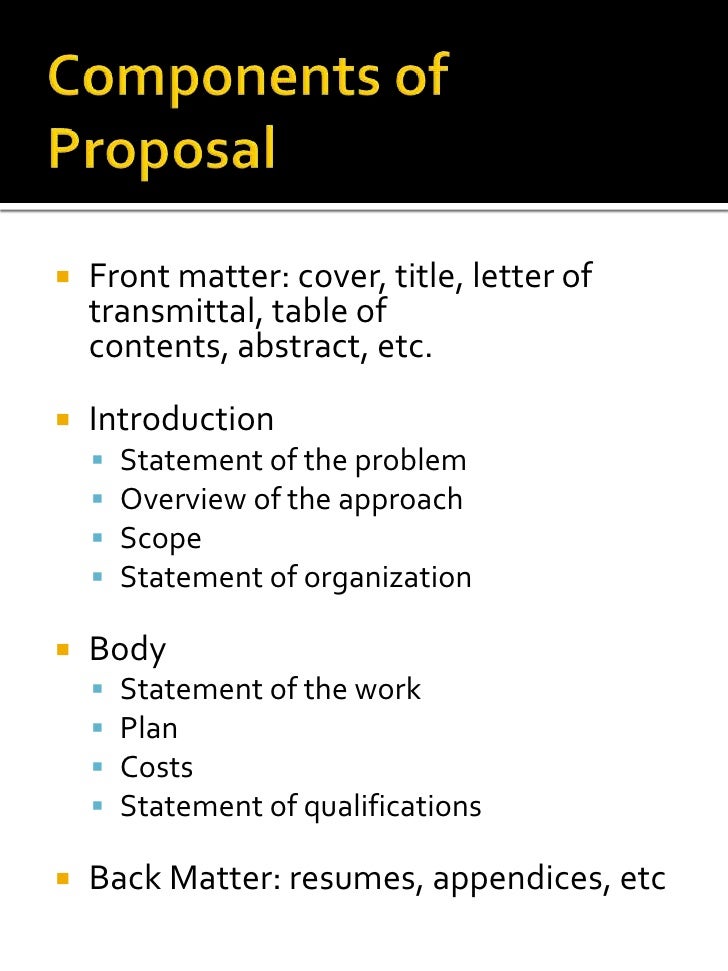 proposal writing letter of introduction to client