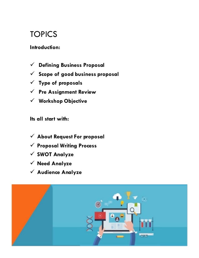 Proposal writing course picture