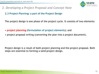 PROPOSAL WRITING TRAINING. Presentationt | PPT