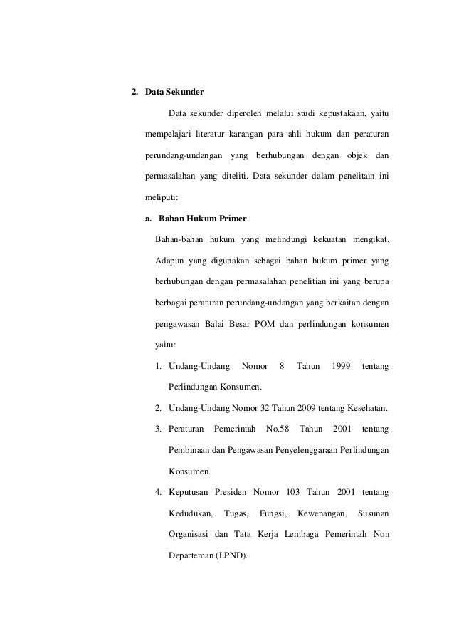 Proposal skripsi perlindungan konsumen