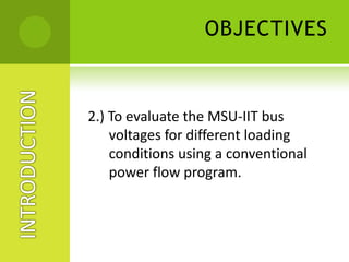 GENERAL INTRODUCTION      Numerical power flow methods are accurate but become unacceptable for on-line implementation due to high computational time requirements. INTRODUCTION