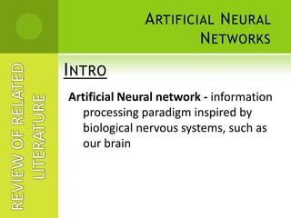 OBJECTIVES4.) To validate and test the neural      network and compare the      results to the calculations from      the power flow program.INTRODUCTION