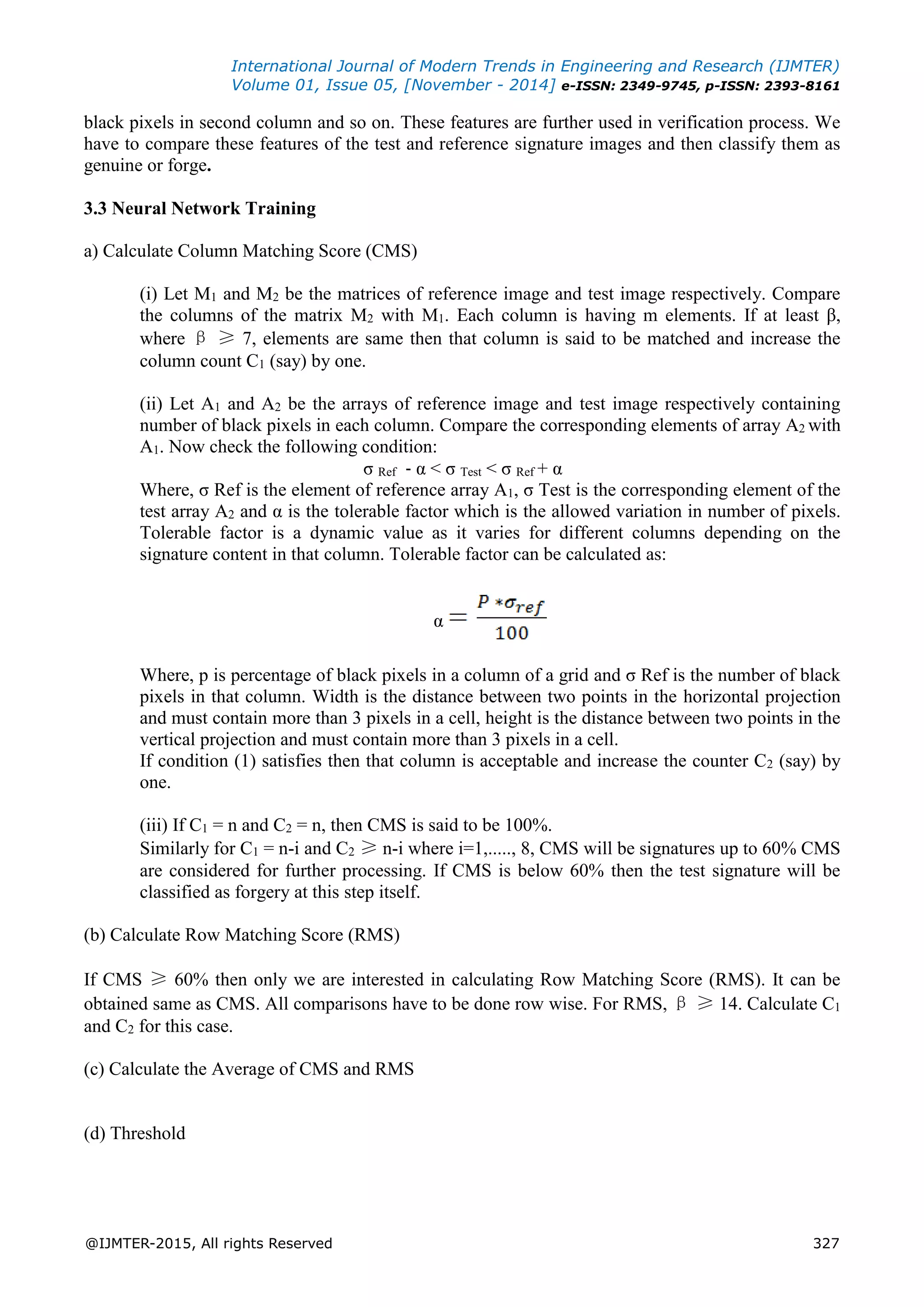 Proposed Method for Off-line Signature Recognition and Verification ...