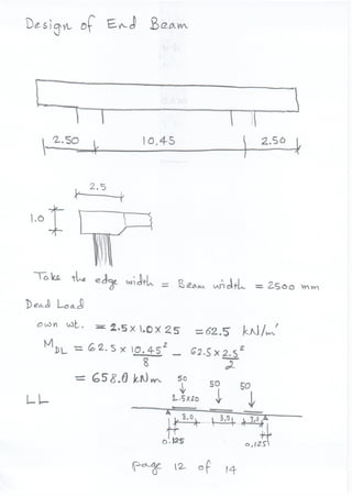 Bridge ramp slab design Jabal Al Noor Mecca