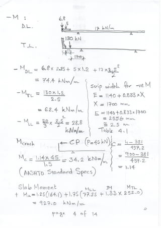 Bridge ramp slab design Jabal Al Noor Mecca