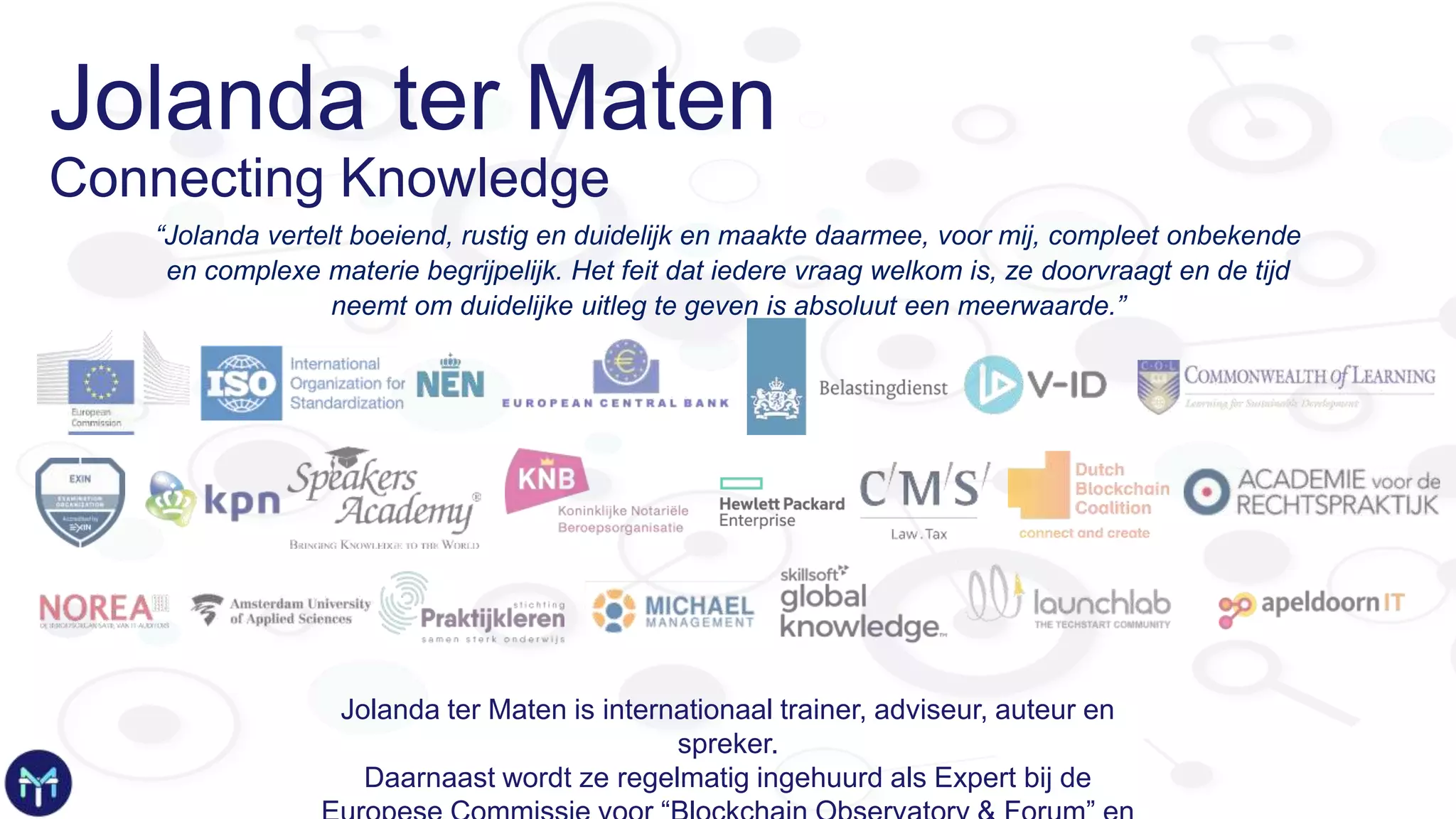 Propositie Jolanda ter Maten | PPT