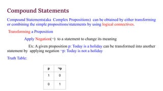 Propositional Calculus Problems Propositional Calculus-Discrete Mathematics | PDF