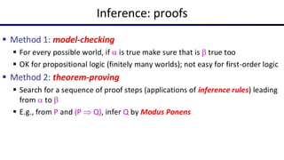 Foundations and Applications of Propositional Logic in AI Agents | PDF