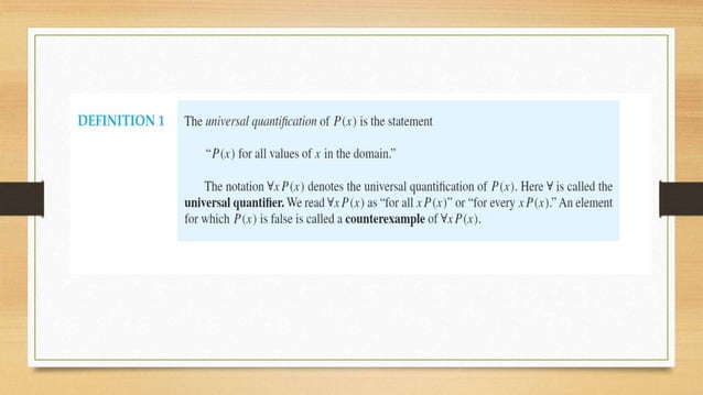 Propositional logic, Predicate, quantifier&Nested Quantifier solved ...