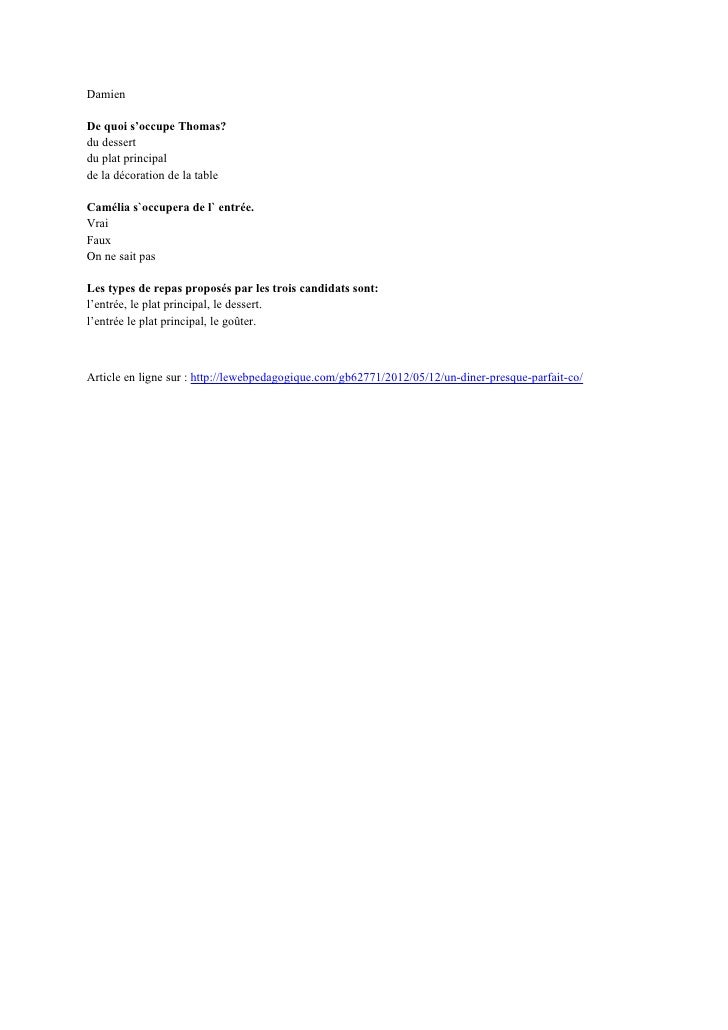 Proposition d’exploitation d’un jeu télévisé en classe de fle (évaluer la compréhension de l’oral  contribution à l’élaboration d’un test en ligne) Slide 2