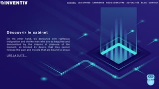 Ui-Ux design - site web