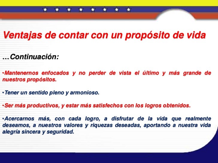 Desarrollo Humano - El Proposito de la vida