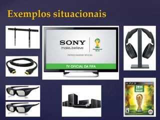 Exemplos situacionais
 