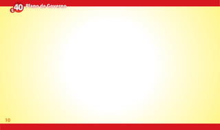 10
Plano de GovernoPlano de Governo
 