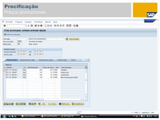 Precificação
Preços promocionais
 