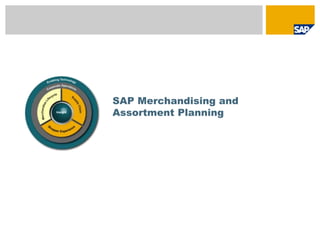 SAP Merchandising and
Assortment Planning
 