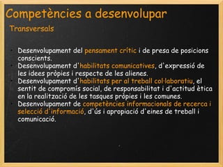 Motivar els alumnes en el seu aprenentatge amb l'ús de les TICObjectius d'aprenentatgeIntroduir el concepte de civilització i relacionar-lo amb el de ciutat i Estat. 