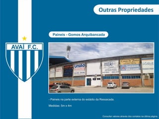 Proposta de patrocínio - 2013