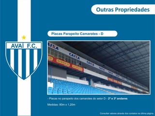 Proposta de patrocínio - 2013