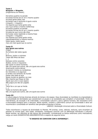 Proposta de redação