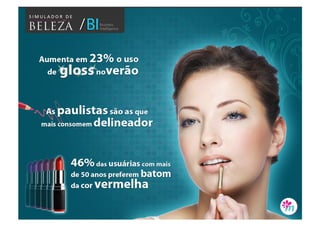 Aplicativo de VilaMulher: Simulador de Beleza