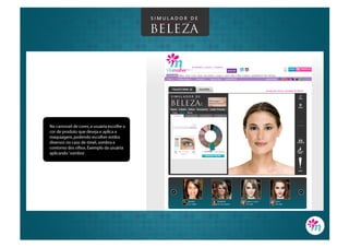 Aplicativo de VilaMulher: Simulador de Beleza