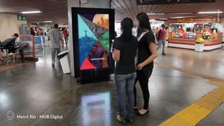 EletromidiaMetrôRio
Metrô Rio - MUB Digital
EletromidiaMetrôRio
 