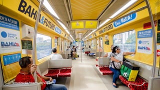 EletromidiaMetrôRioEletromidiaMetrôBahia
Tematização Interna de Vagão
 