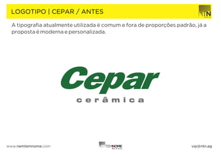 Cerâmicas Embramaco | Proposta de Logotipia