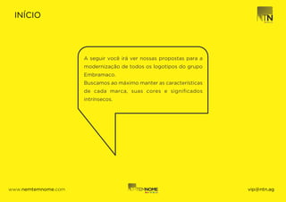 Cerâmicas Embramaco | Proposta de Logotipia