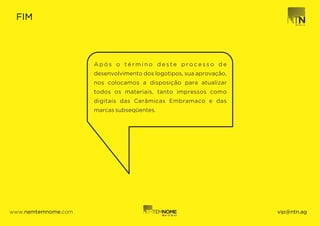 Cerâmicas Embramaco | Proposta de Logotipia