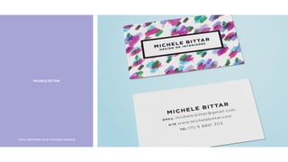 MICHELE BITTAR
marca, identidade visual, estampas, papelaria
 