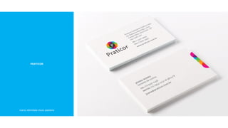 PRATICOR
marca, identidade visual, papelaria
 