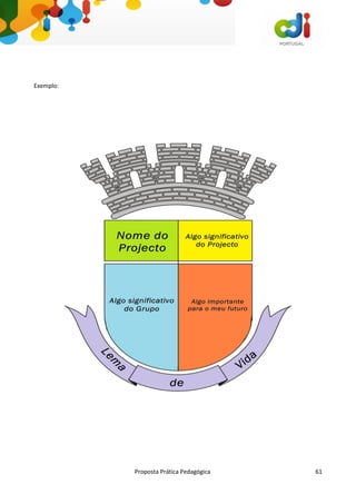 Proposta Prática Pedagógica 61
Exemplo:
 