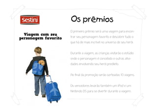 Proposta para promoção de vendas - Sestini