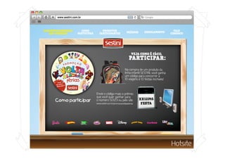 Proposta para promoção de vendas - Sestini