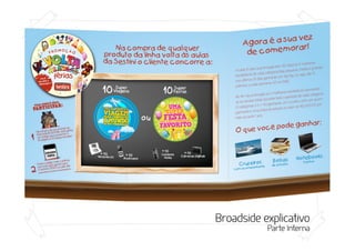 Proposta para promoção de vendas - Sestini